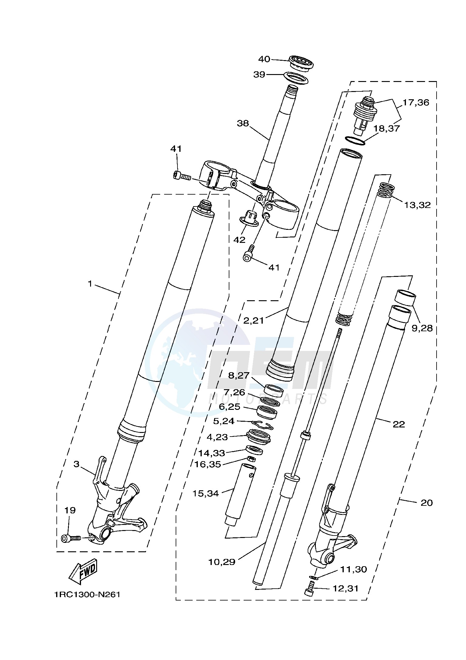 FRONT FORK image