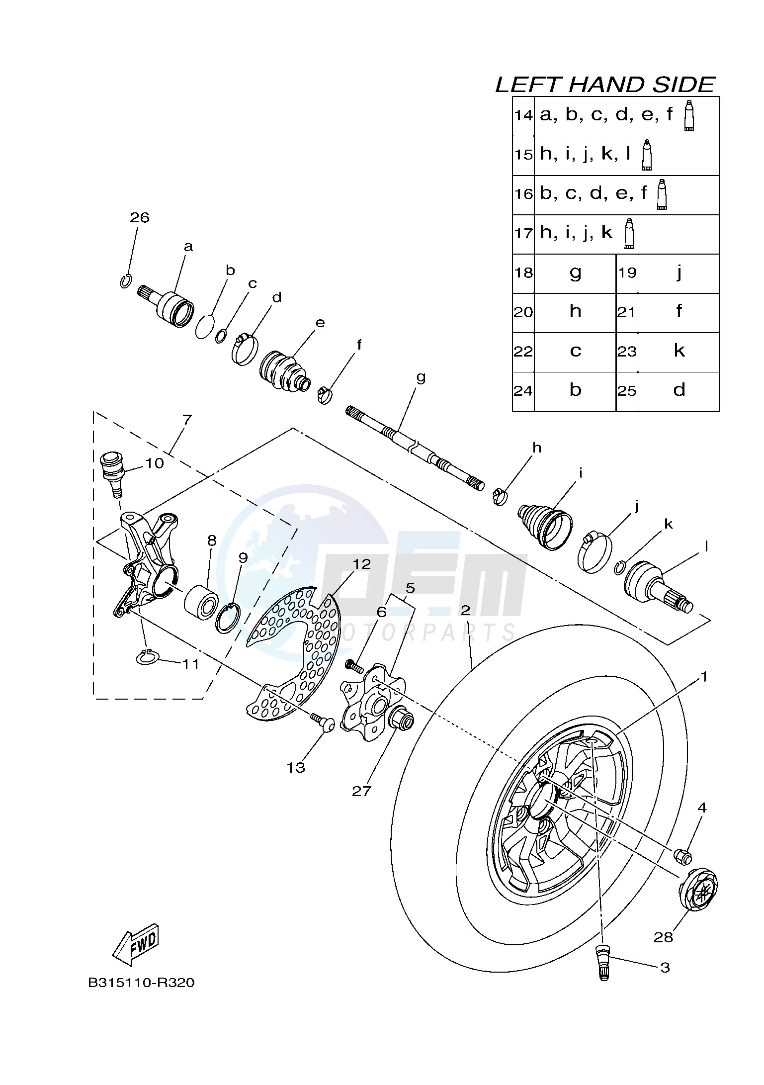 FRONT WHEEL image