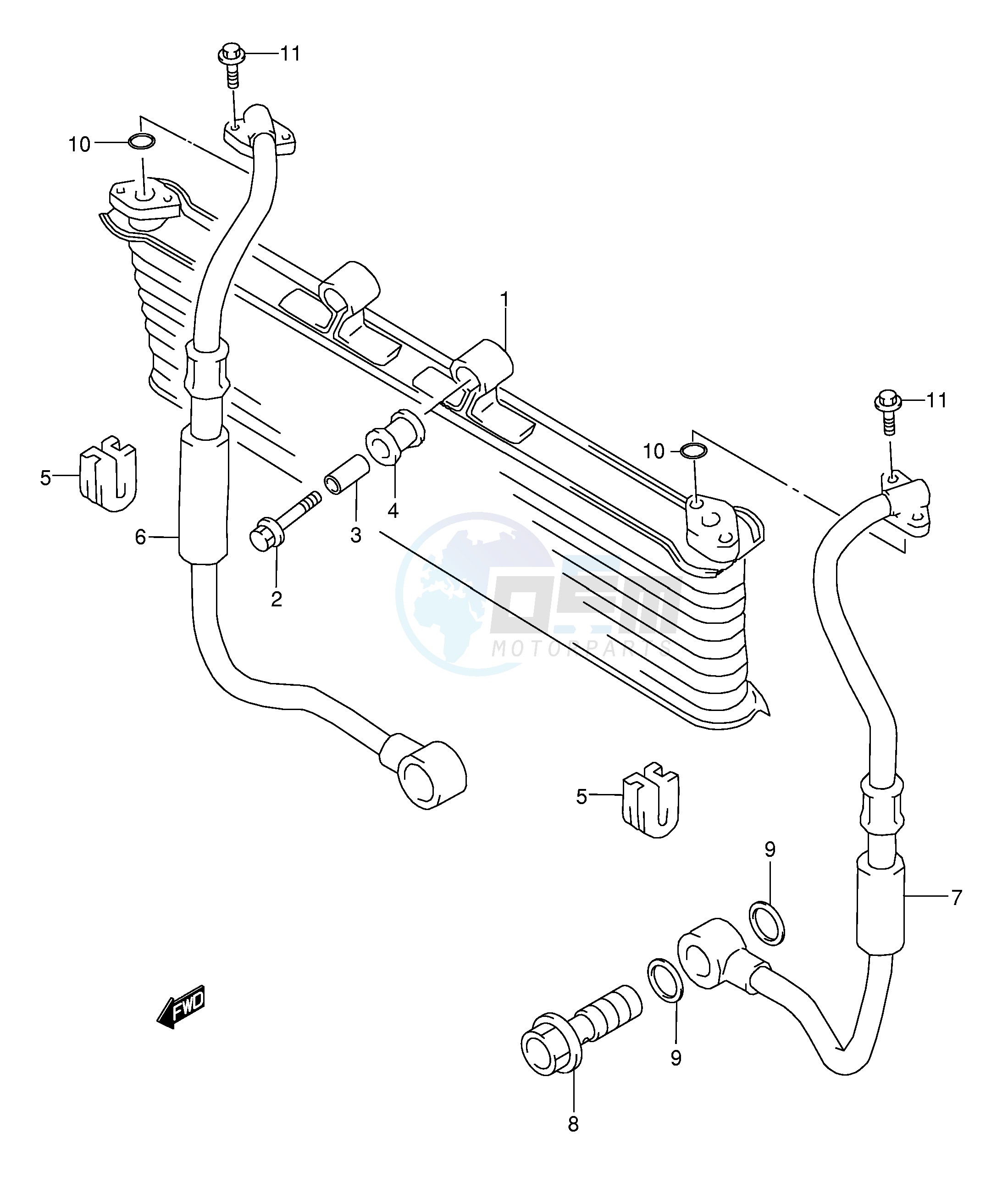 OIL COOLER image