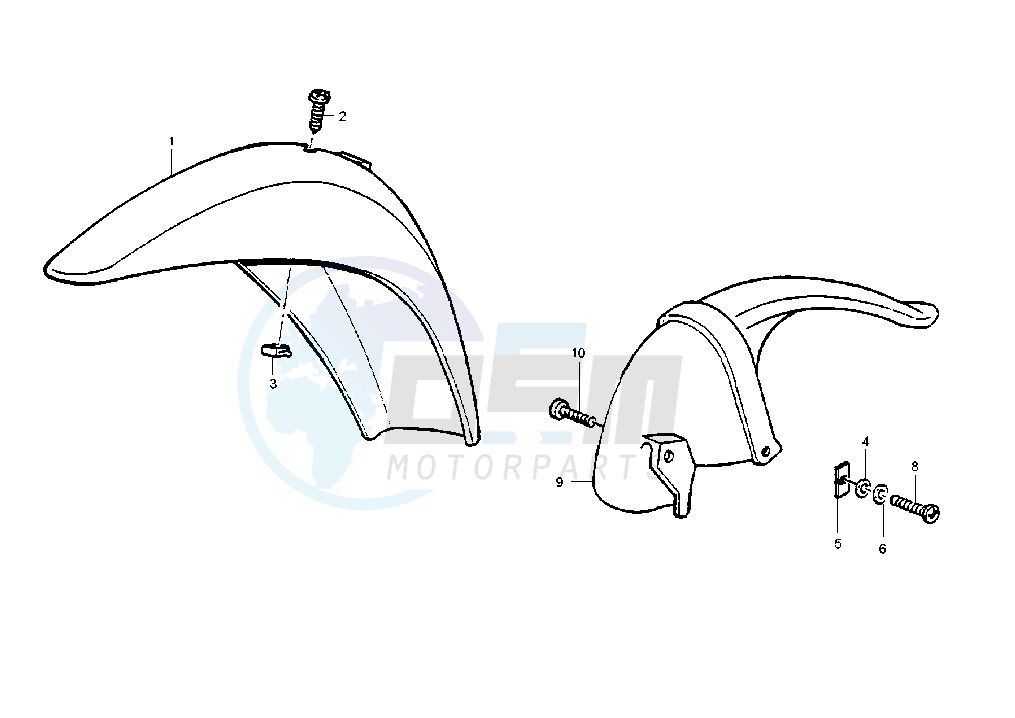 Mudguard blueprint