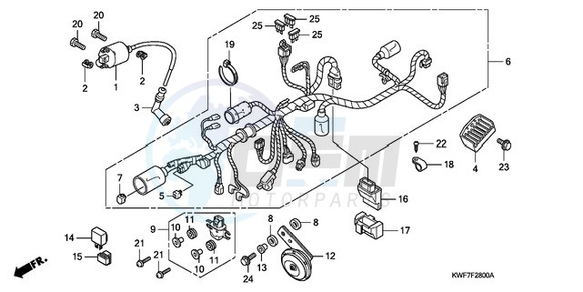 WIRE HARNESS blueprint