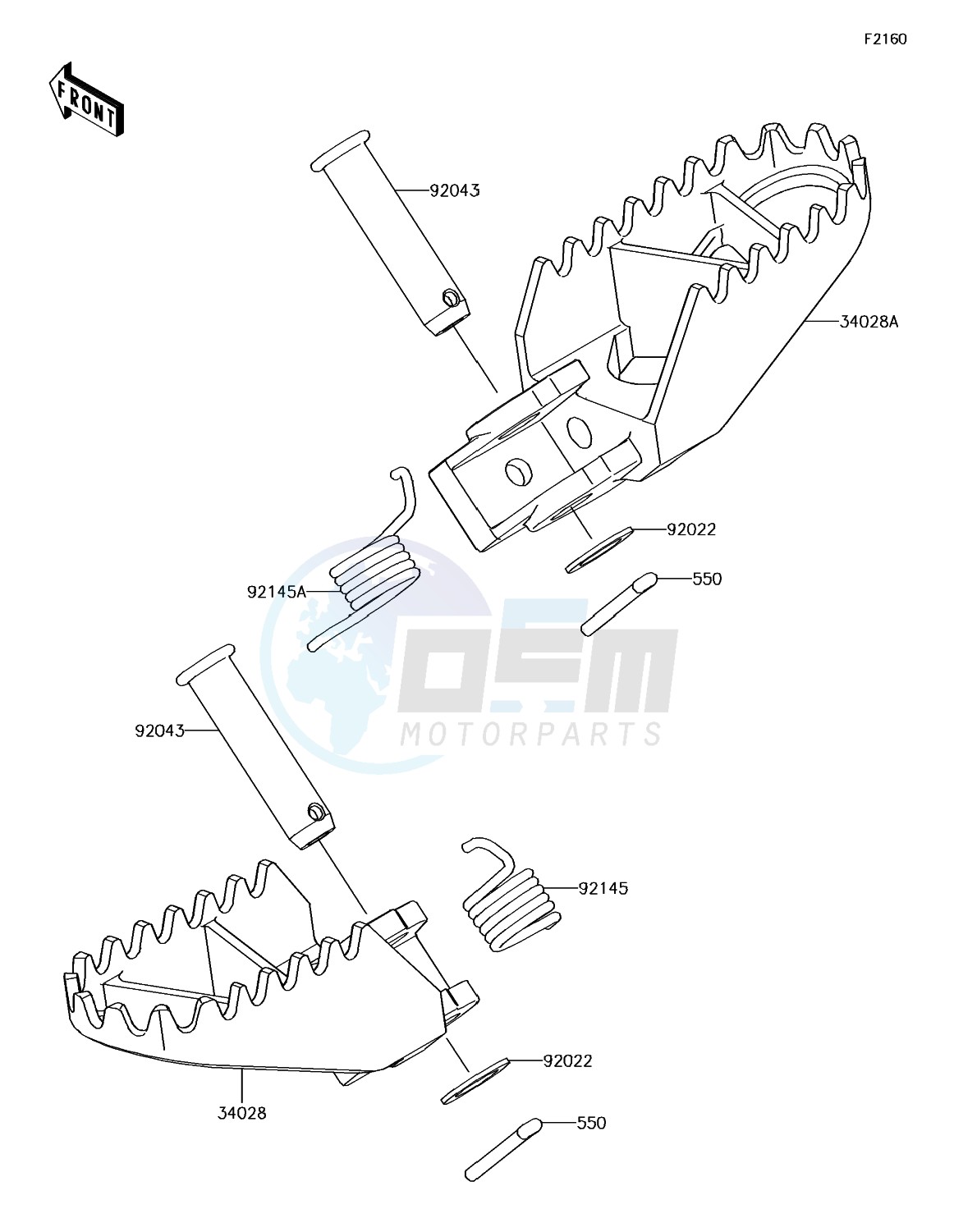 Footrests image