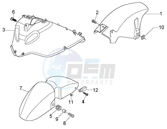 Wheel compartment-Mudguard image