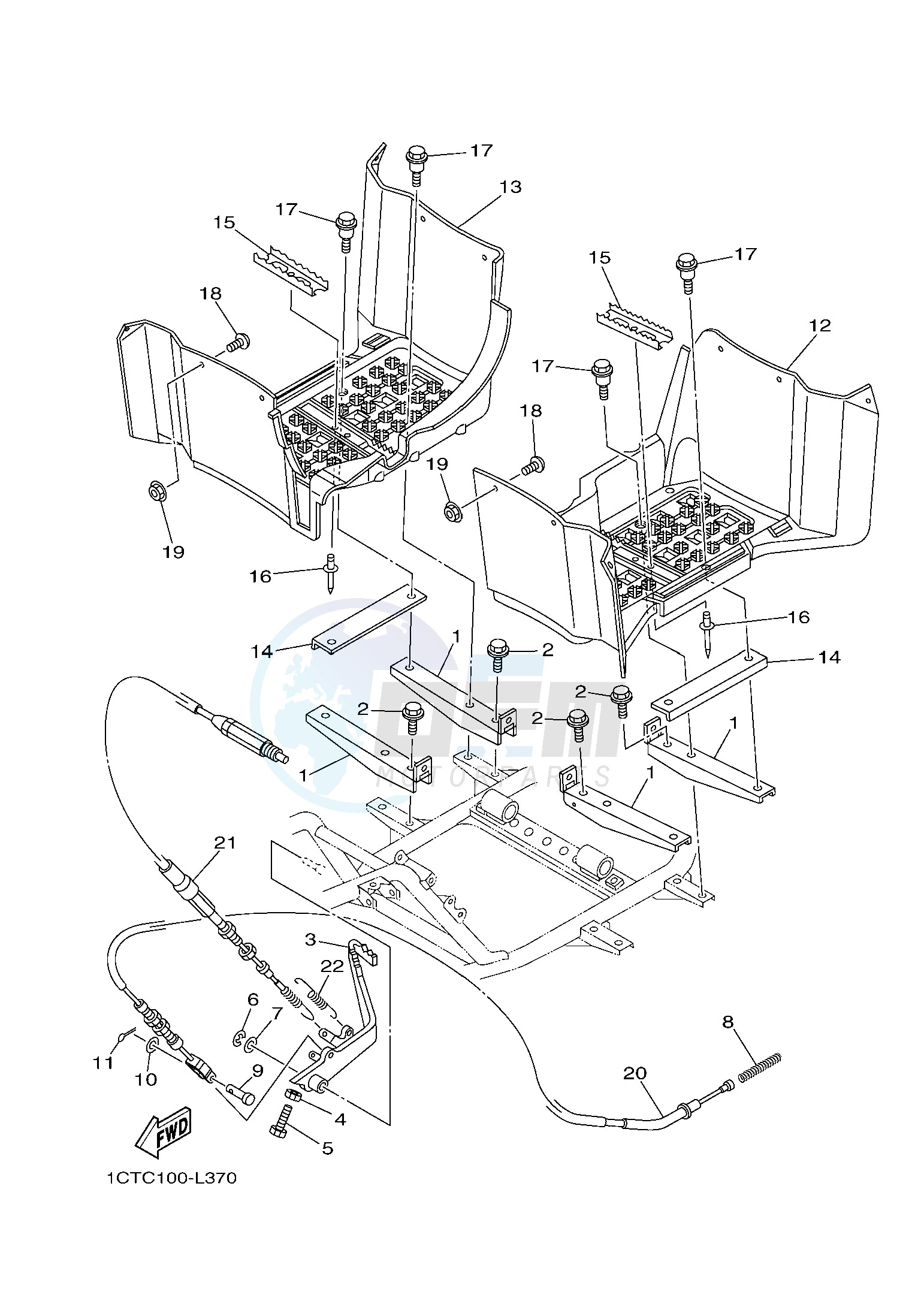 STAND & FOOTREST image