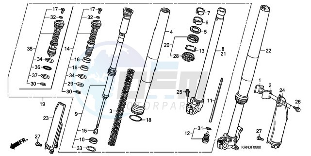 FRONT FORK image