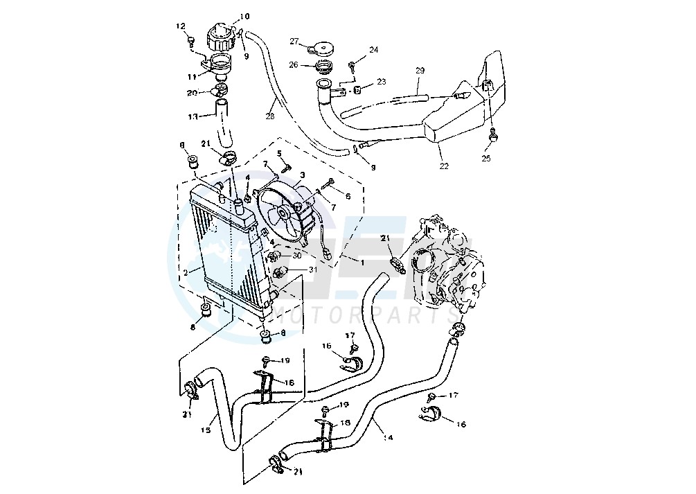 COOLING SYSTEM blueprint