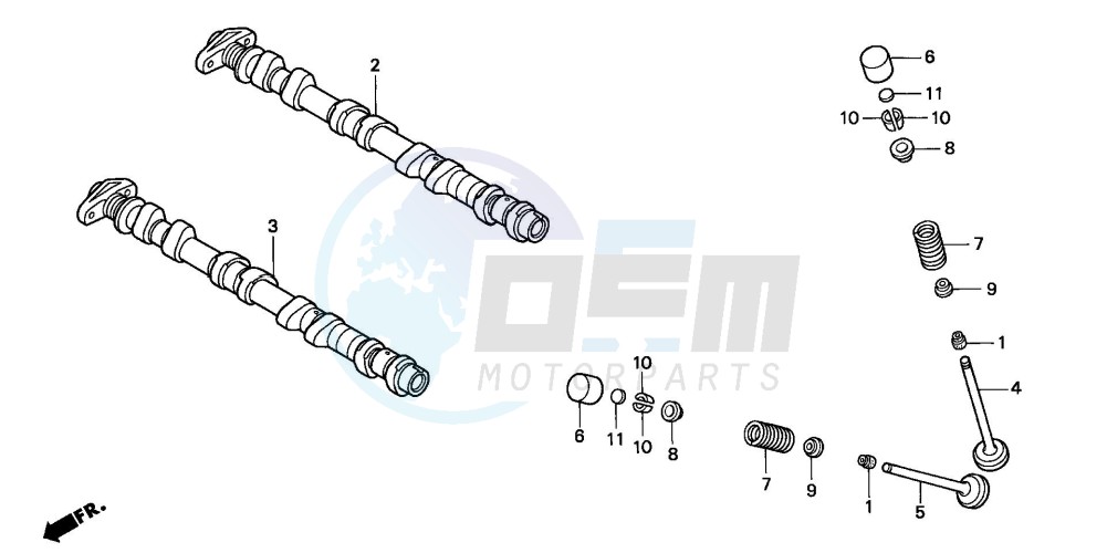 CAMSHAFT/VALVE image