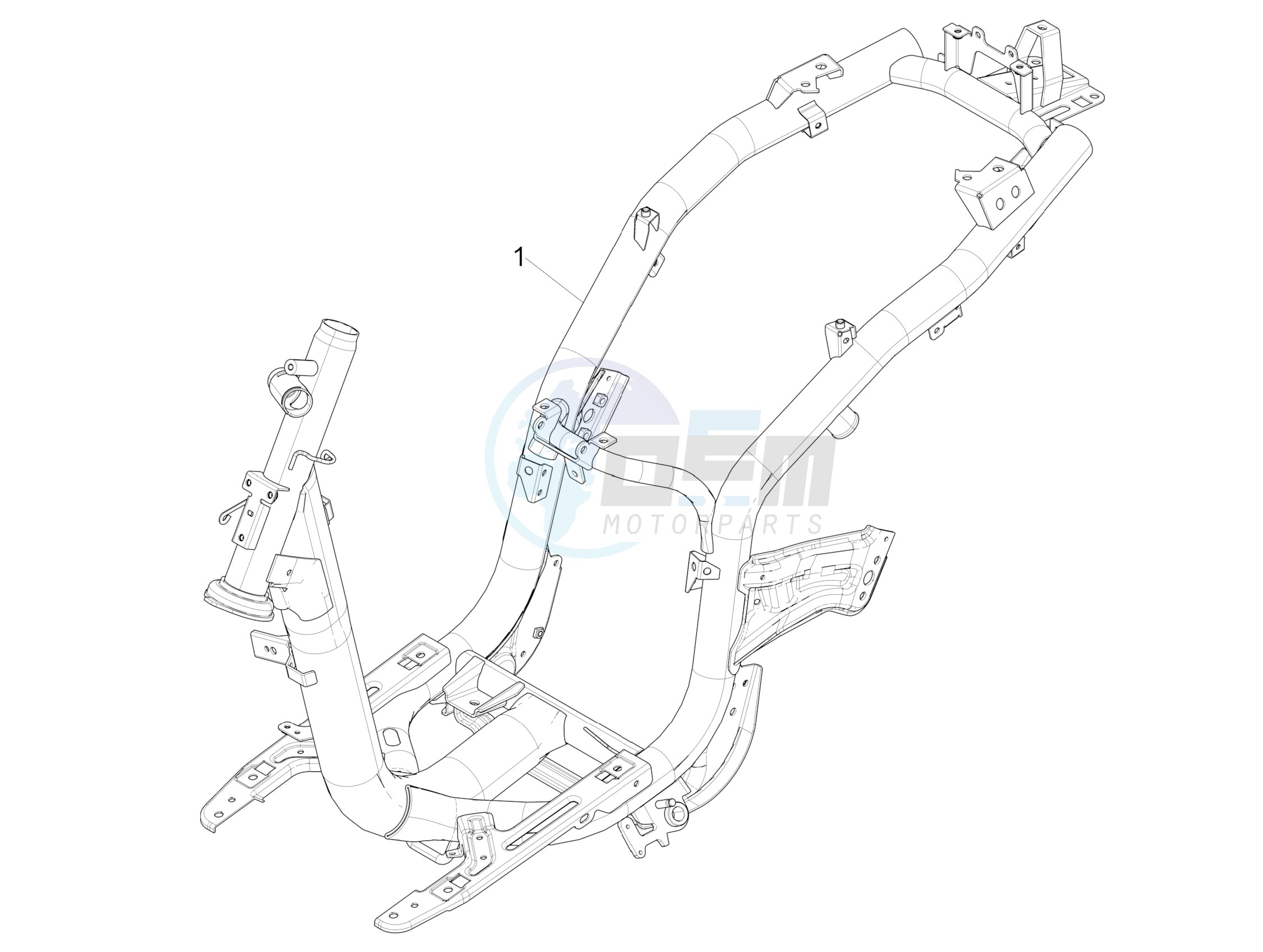 Frame/bodywork blueprint