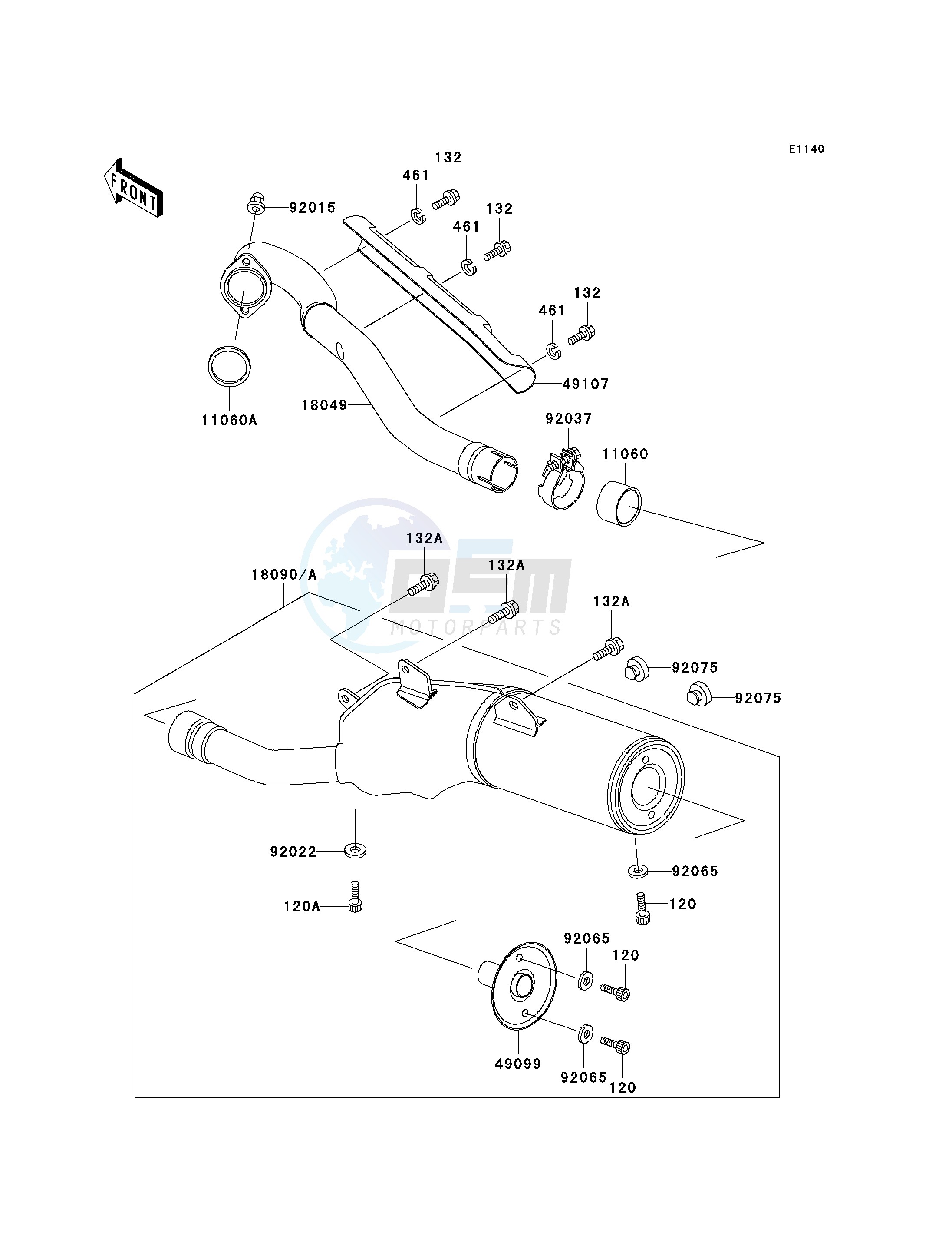 MUFFLER-- S- - blueprint