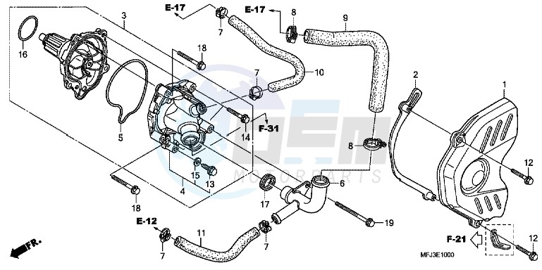 WATER PUMP image