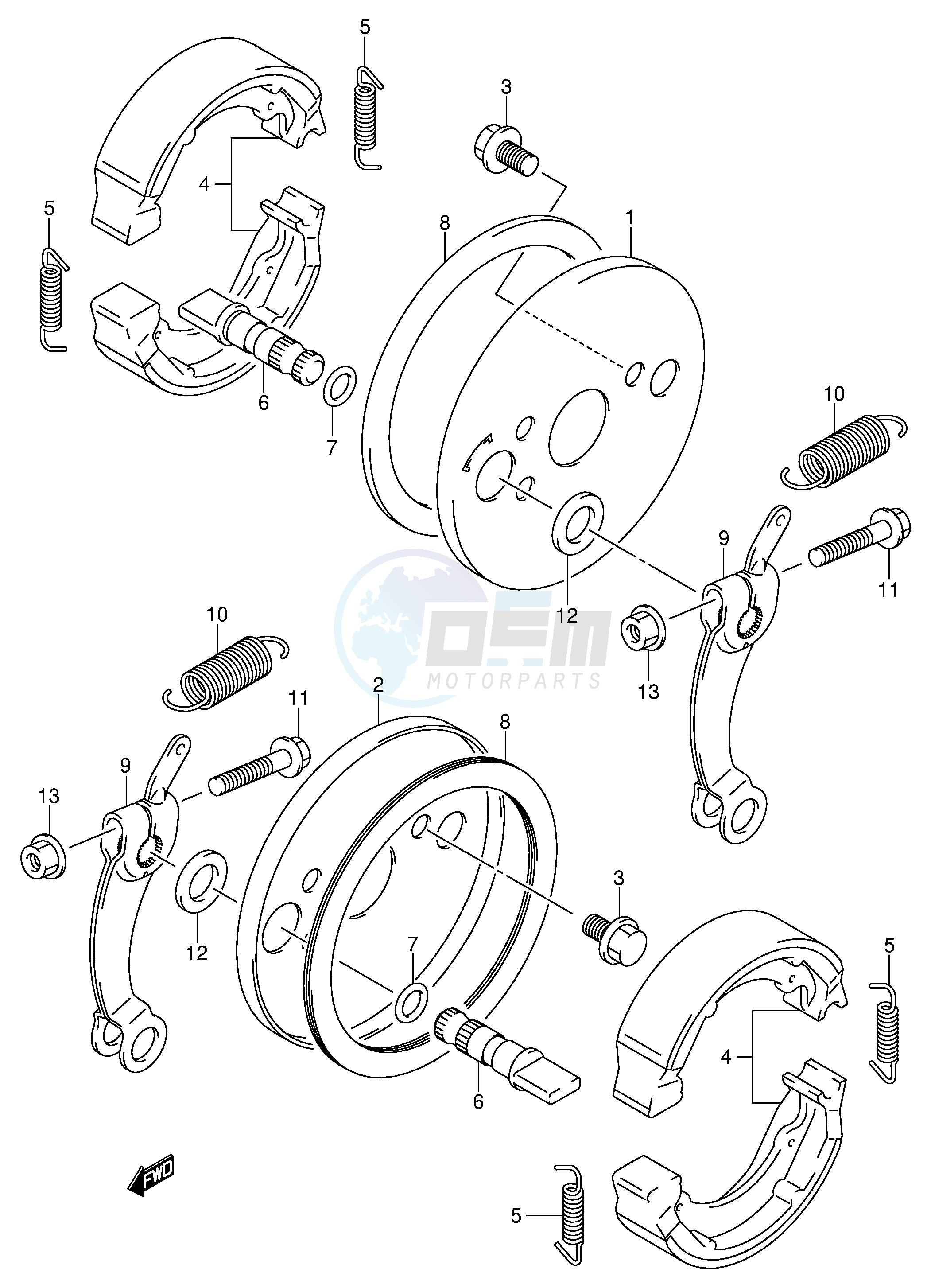 FRONT BRAKE image