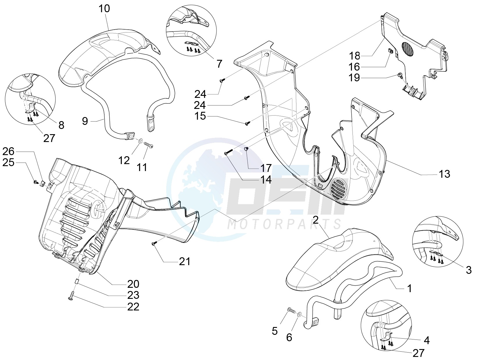 Wheel huosing - Mudguard image