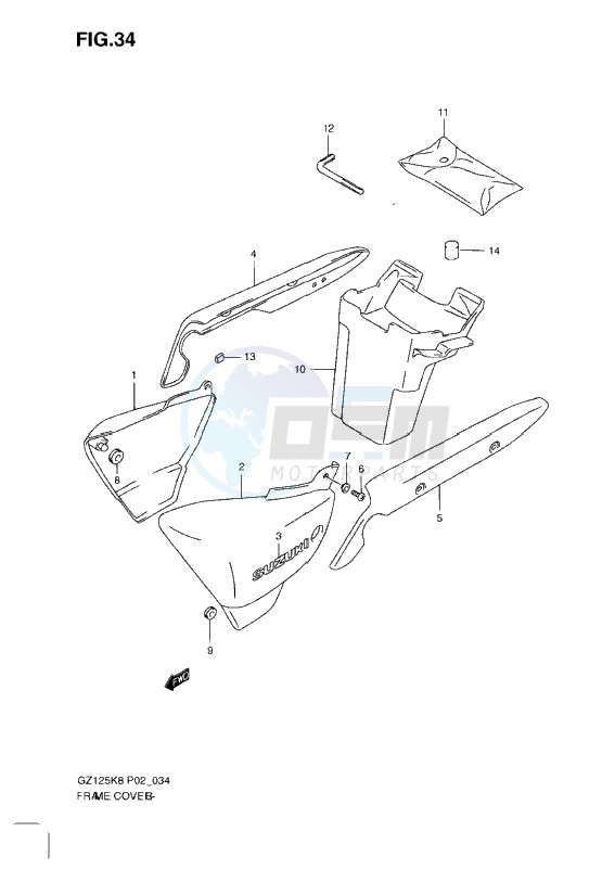 FRAME COVER K9L0 image