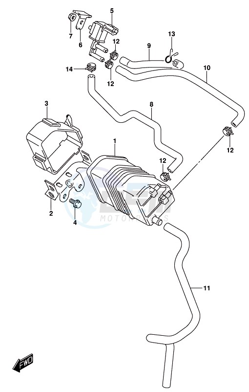 EVAP SYSTEM image