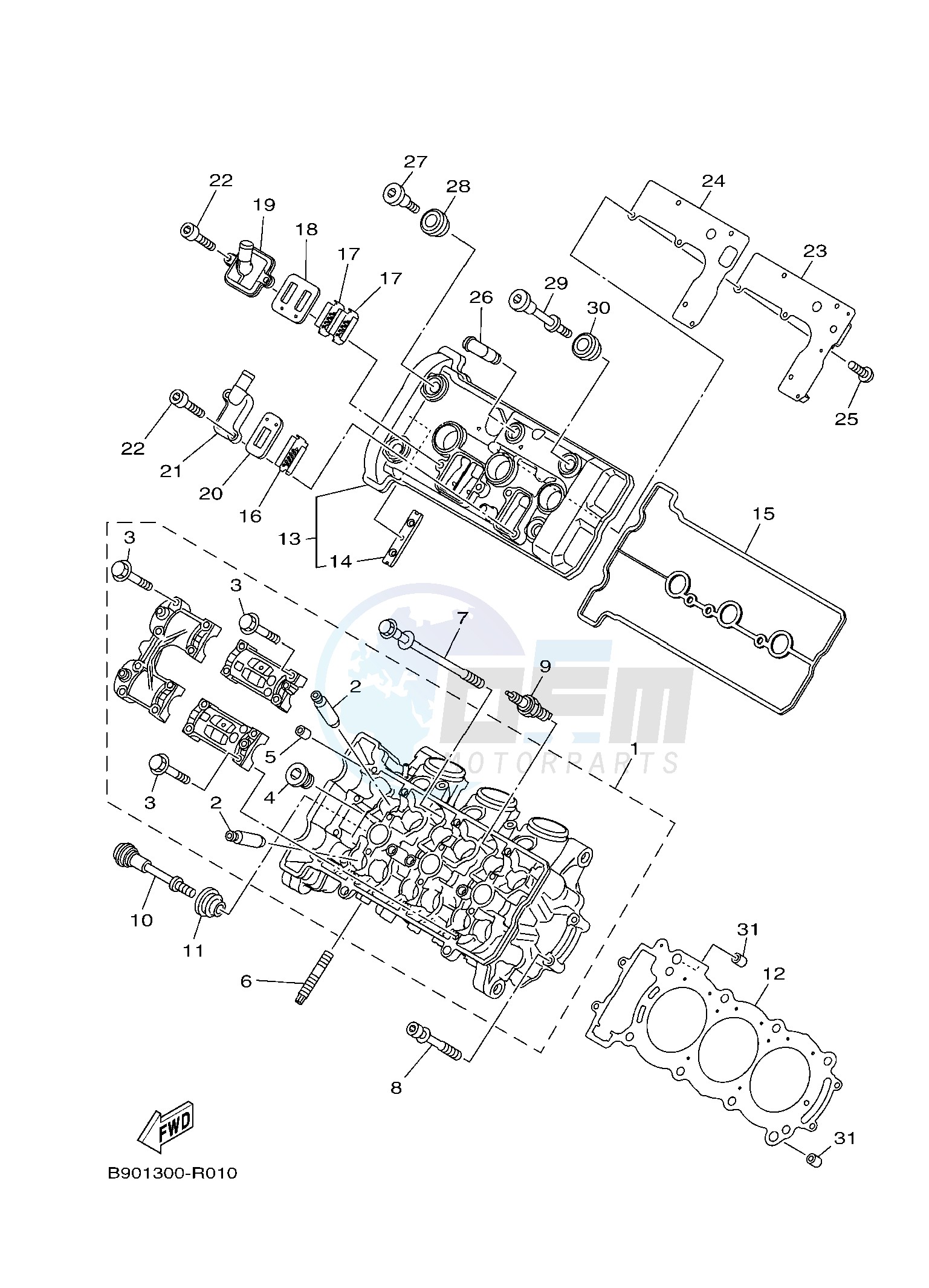 CYLINDER HEAD image