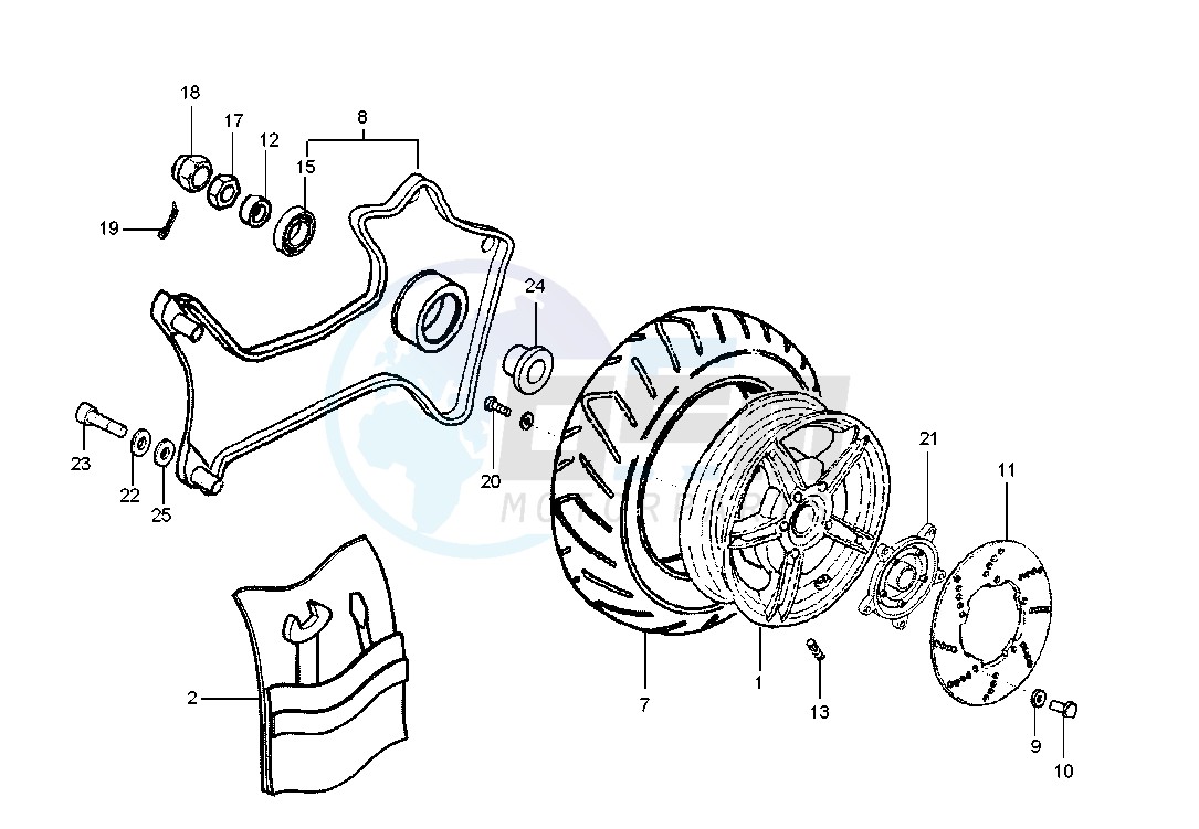 Rear Wheel image