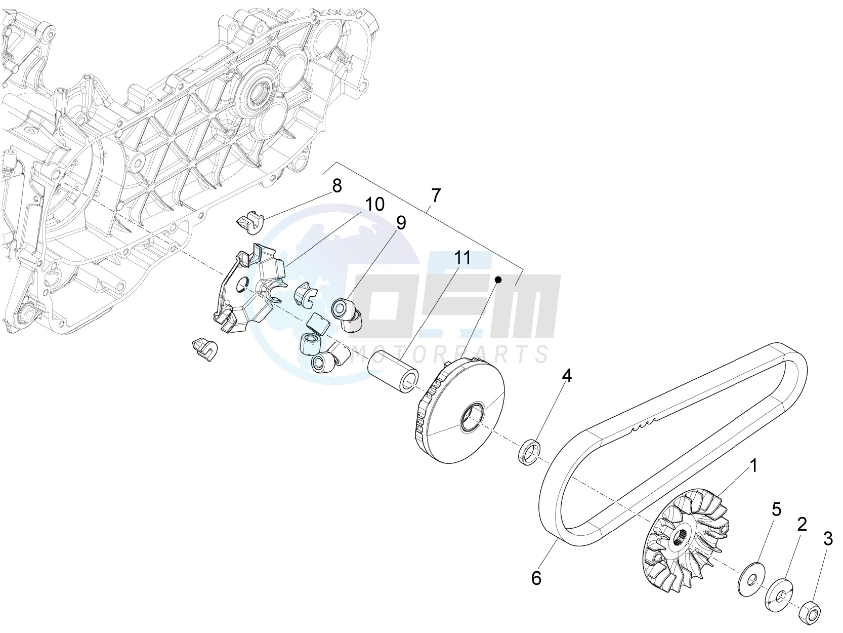 Driving pulley image