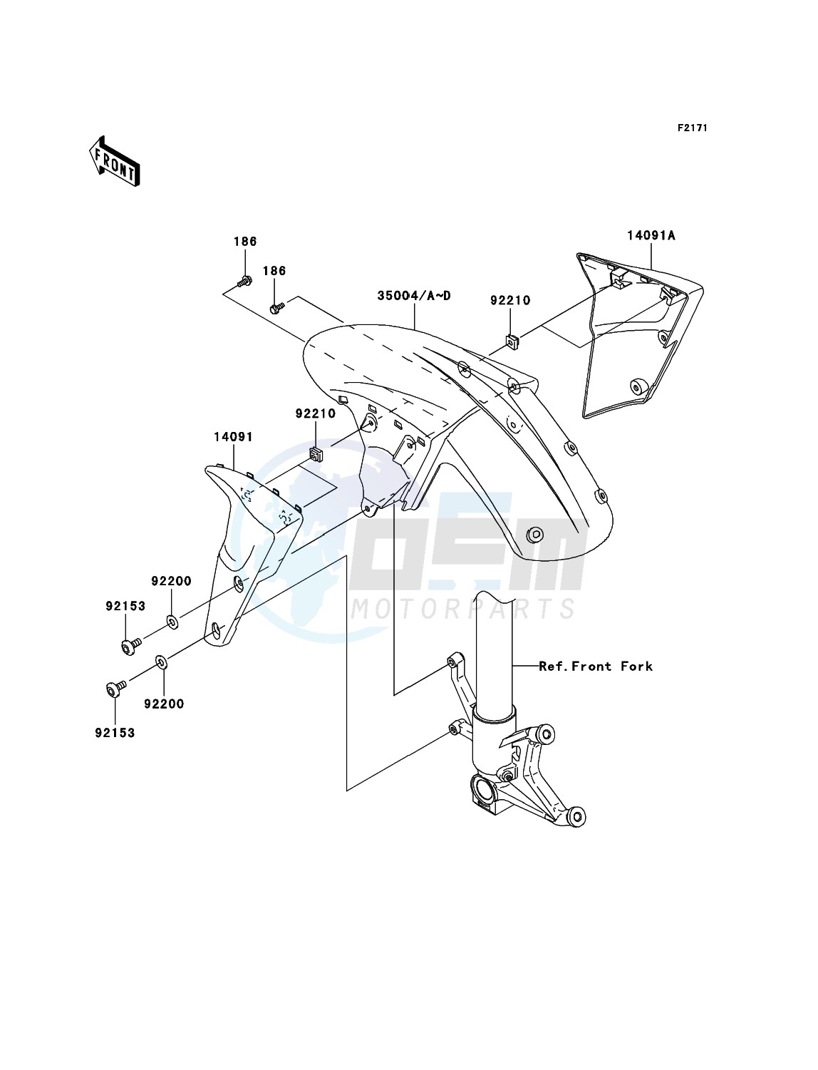 Front Fender(s) blueprint