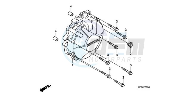 GENERATOR COVER blueprint