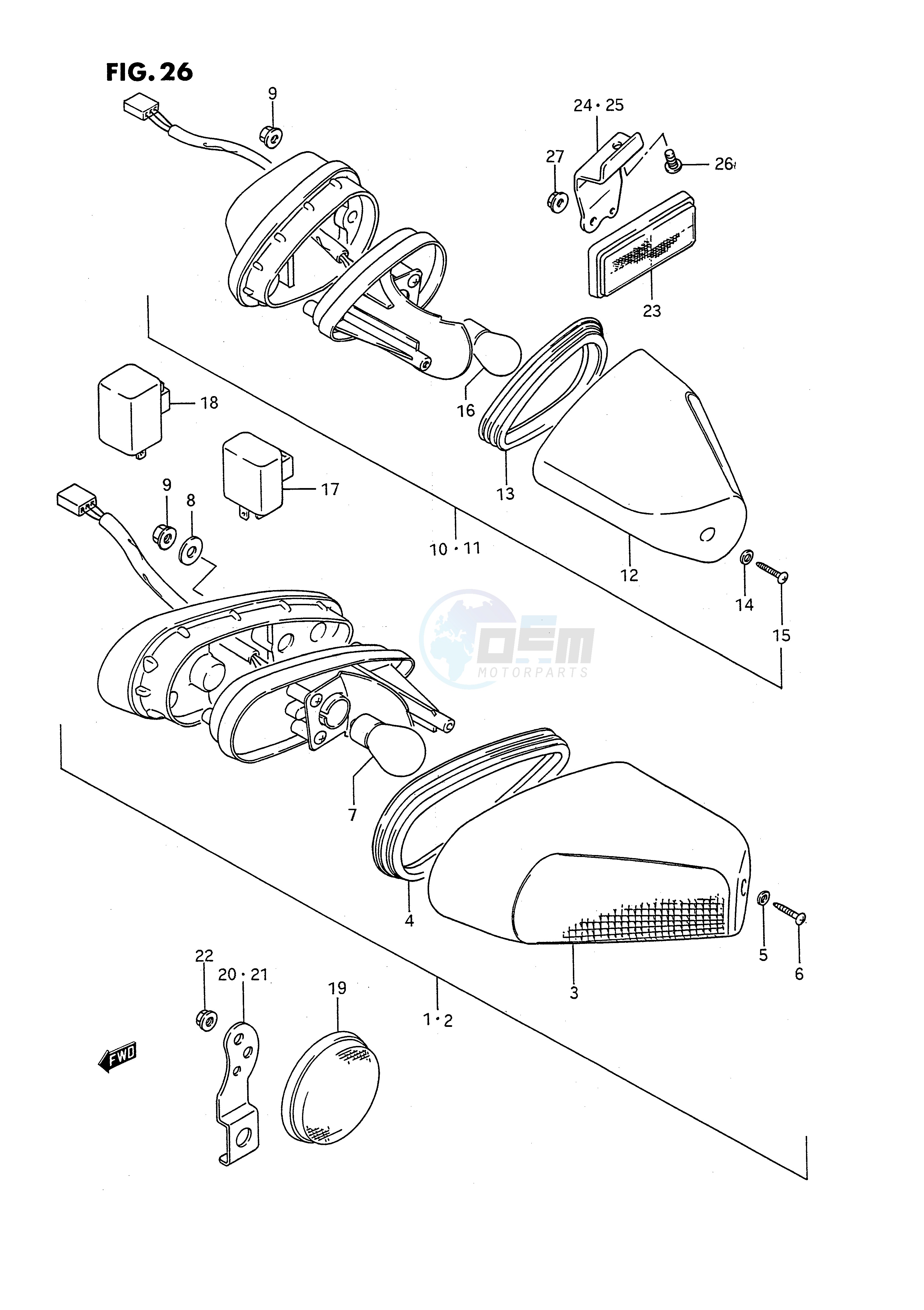 TURN SIGNAL LAMP image