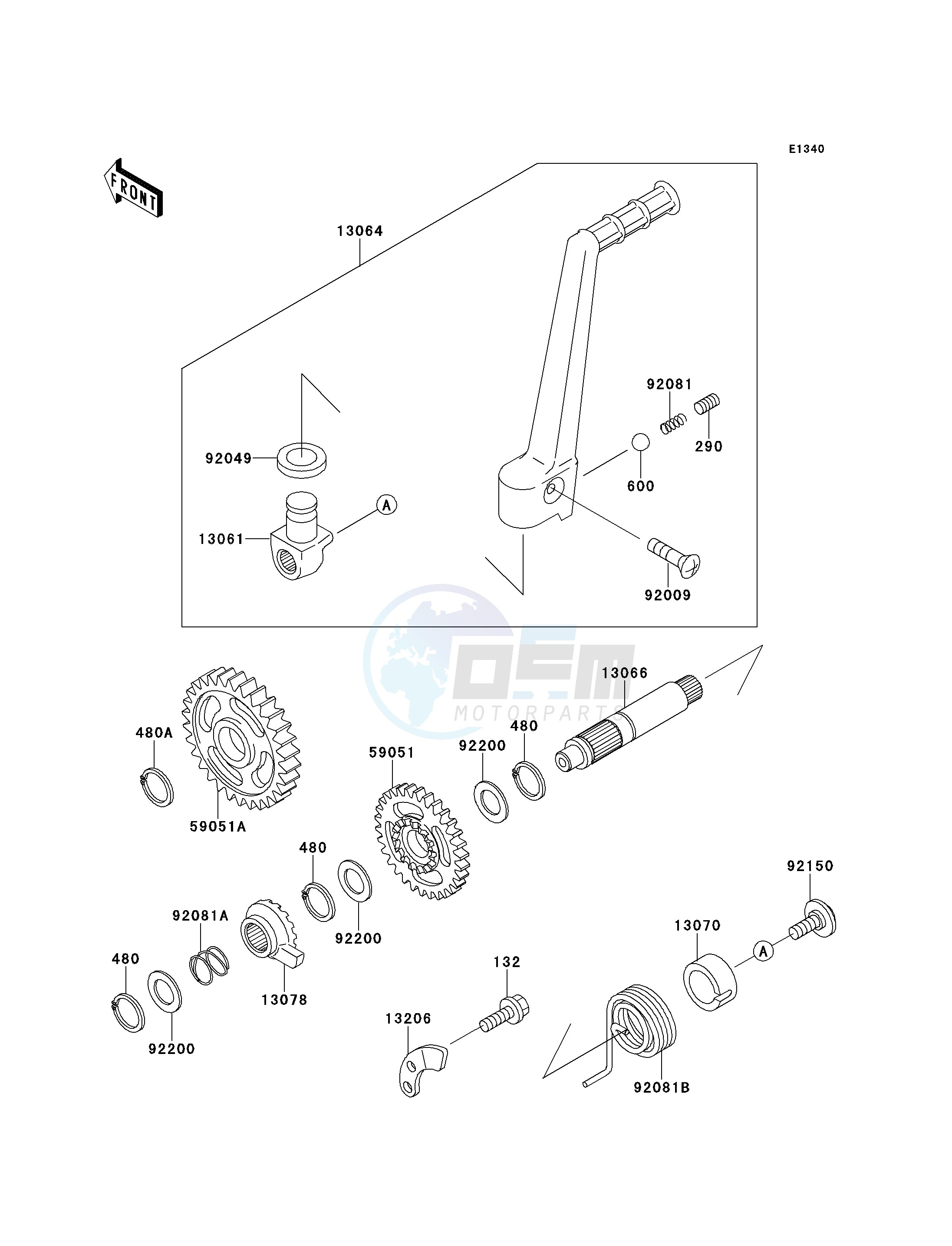 KICKSTARTER MECHANISM image