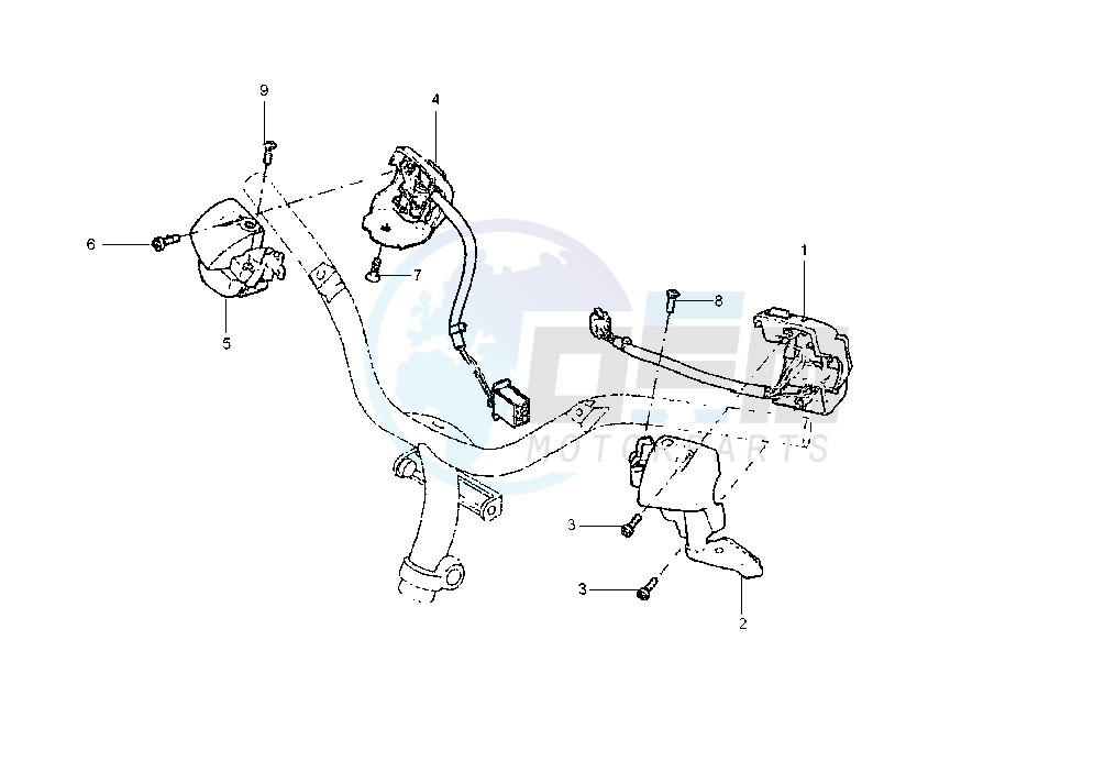 HANDLE SWITCH – LEVER blueprint