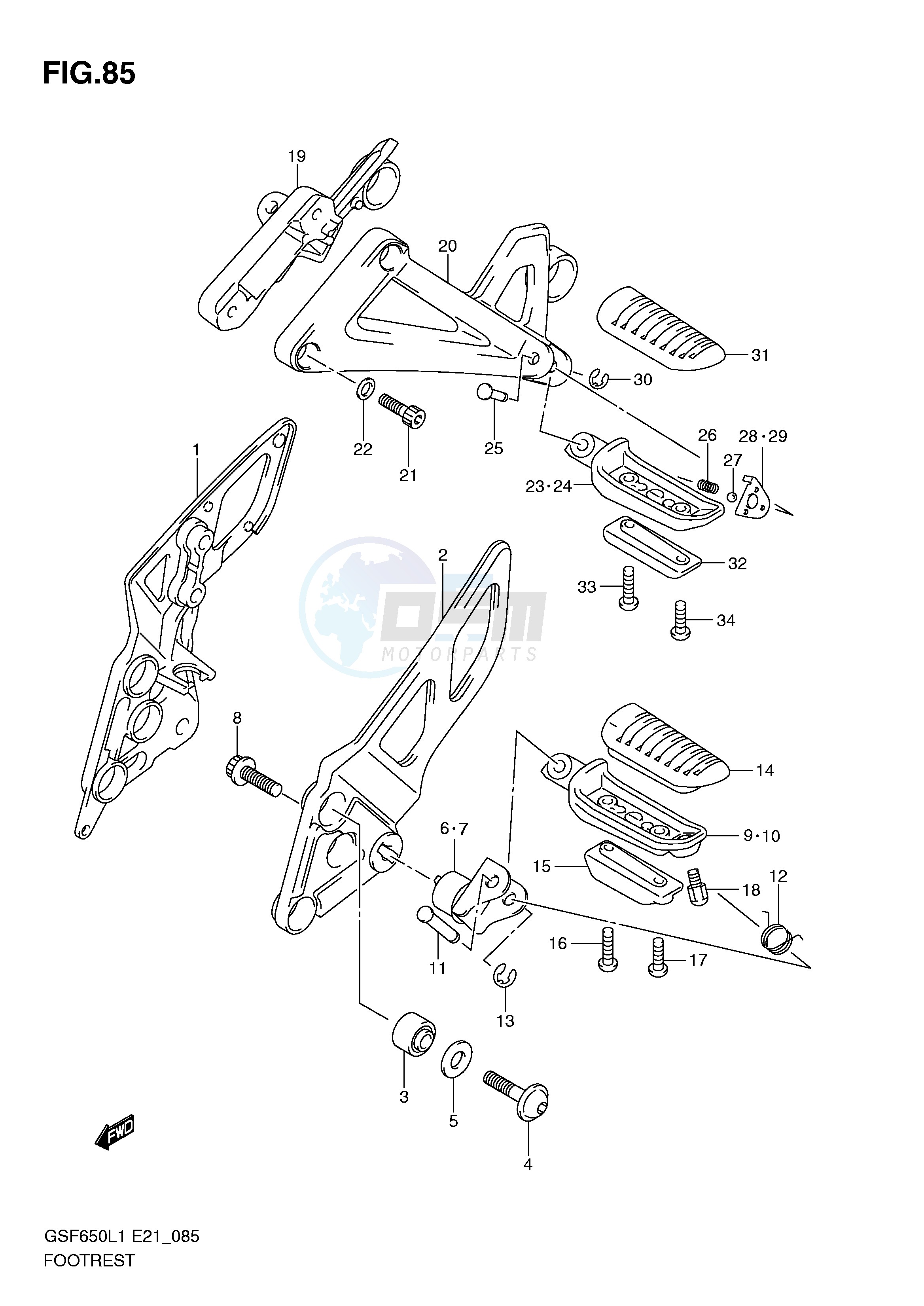 FOOTREST image