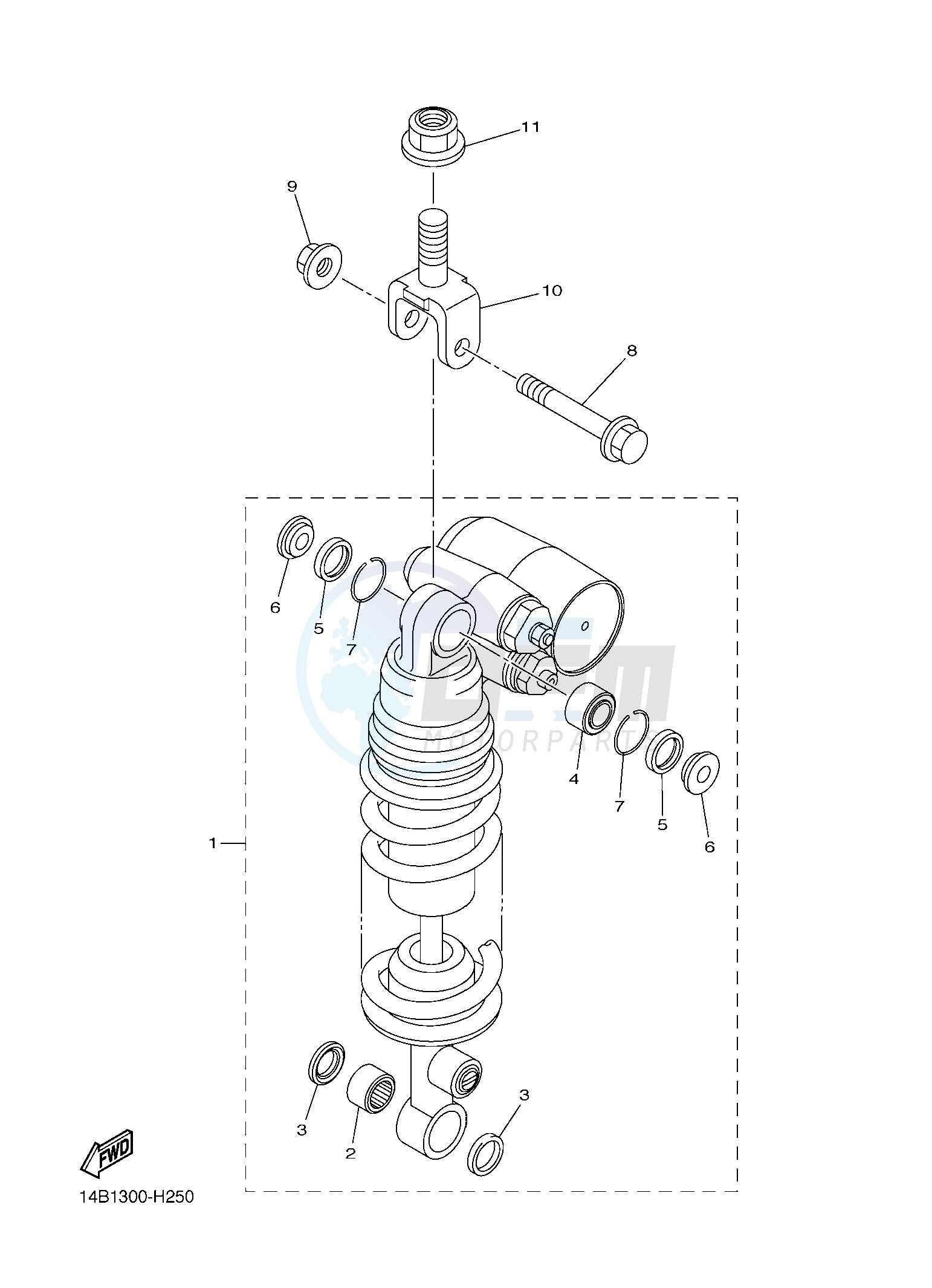 REAR SUSPENSION blueprint