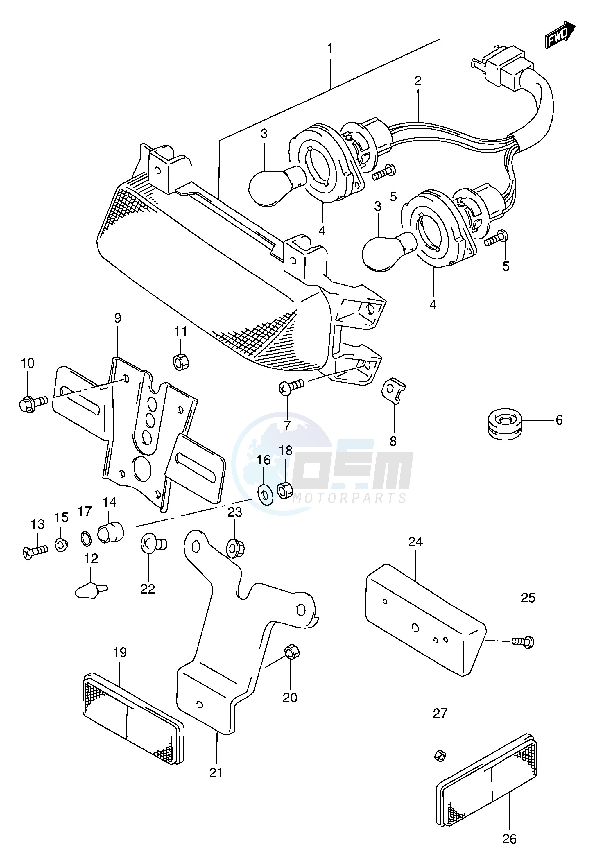 TAIL LAMP (MODEL S) image