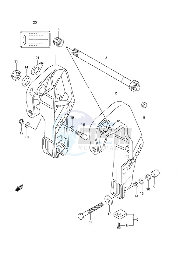 Clamp Bracket blueprint