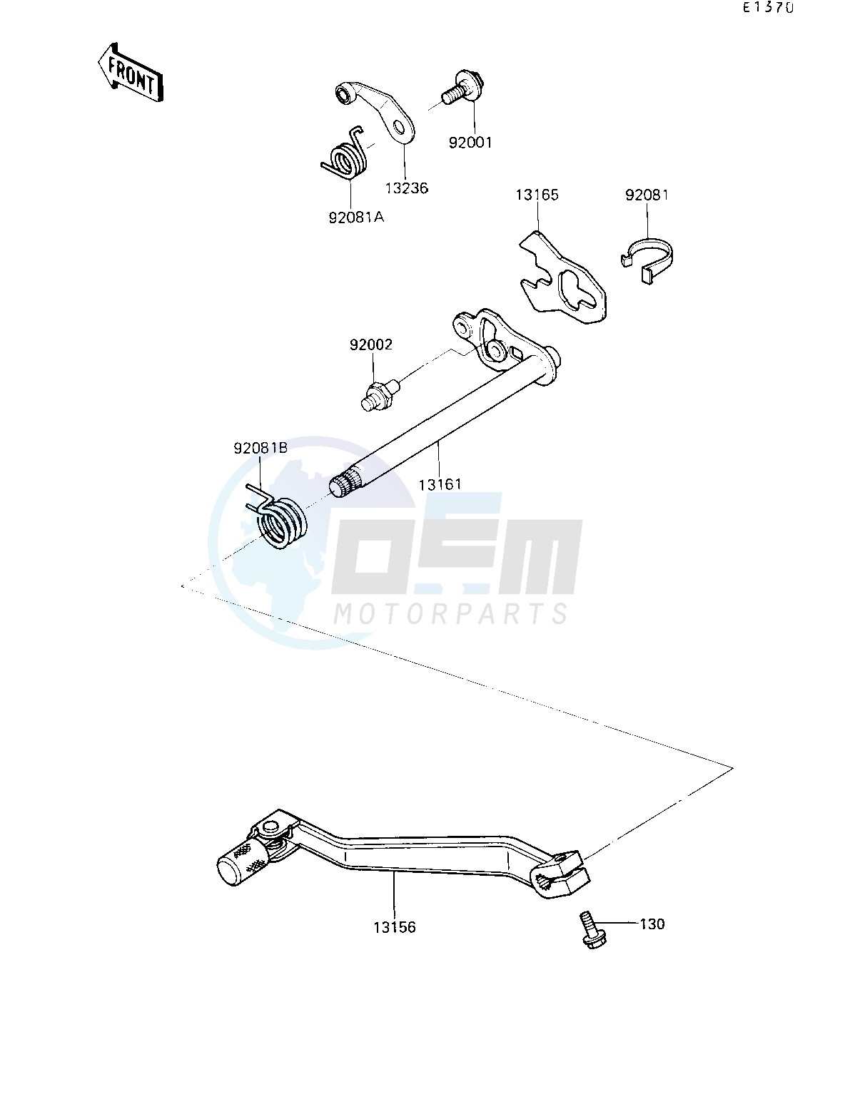 GEAR CHANGE MECHANISM image