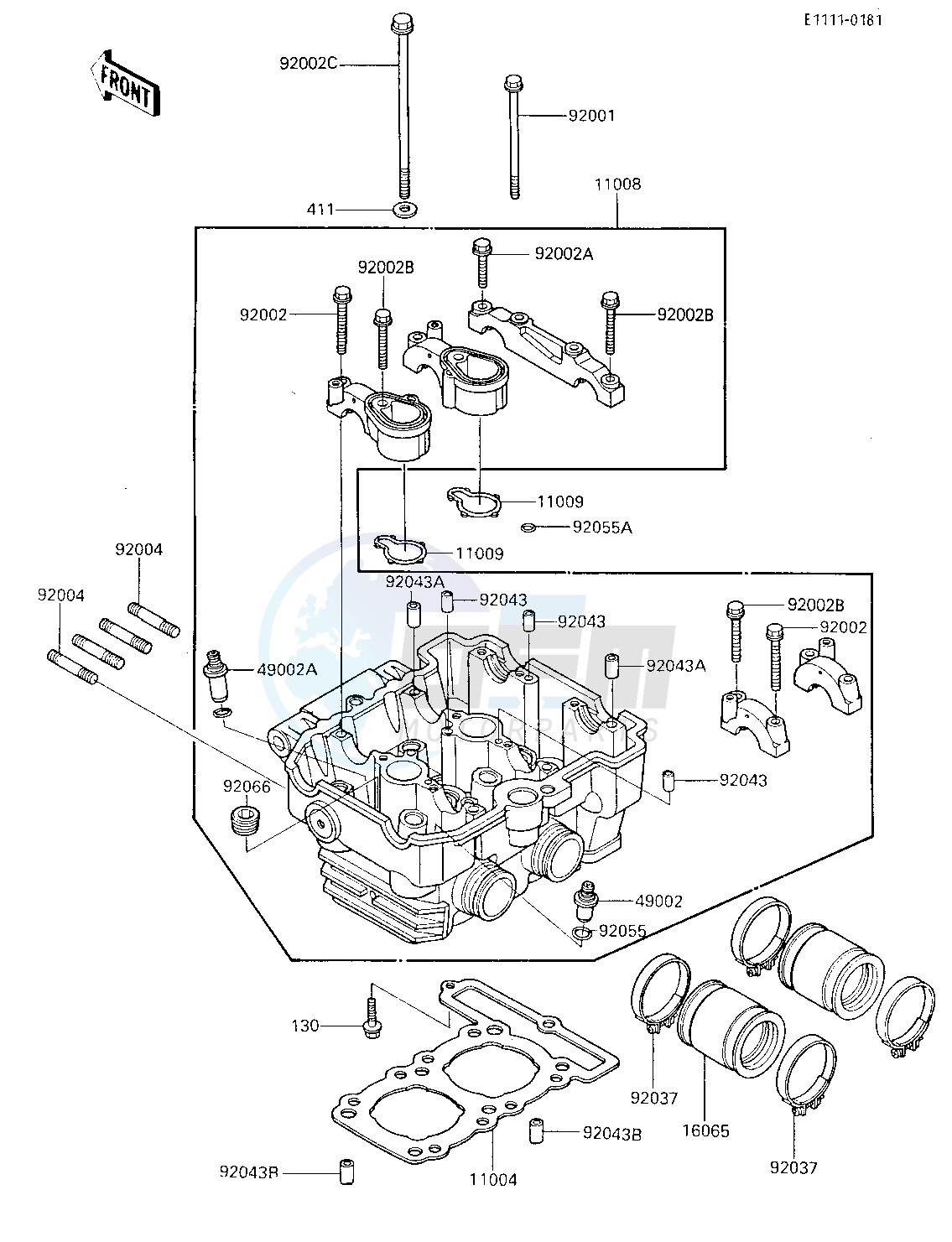 CYLINDER HEAD blueprint