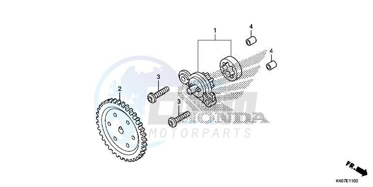 OIL PUMP blueprint