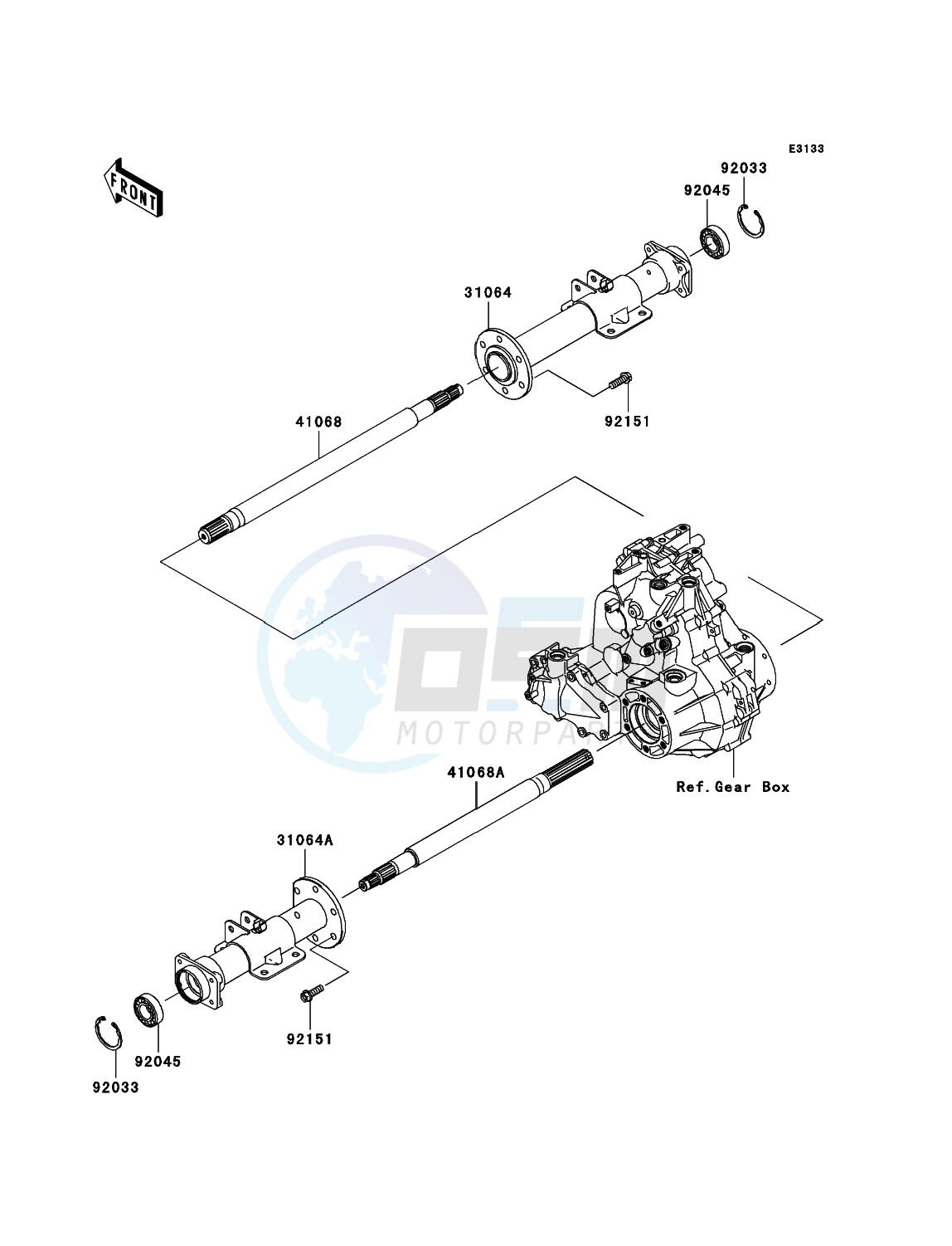 Rear Axle image