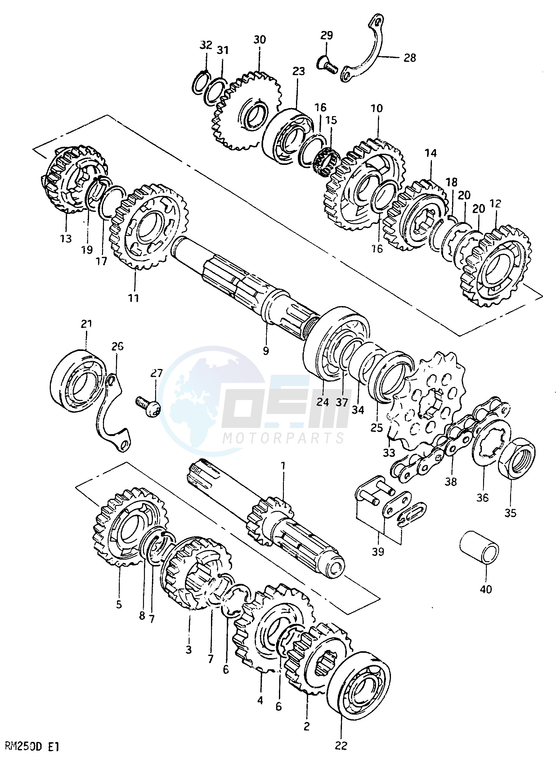 TRANSMISSION MODEL Z blueprint