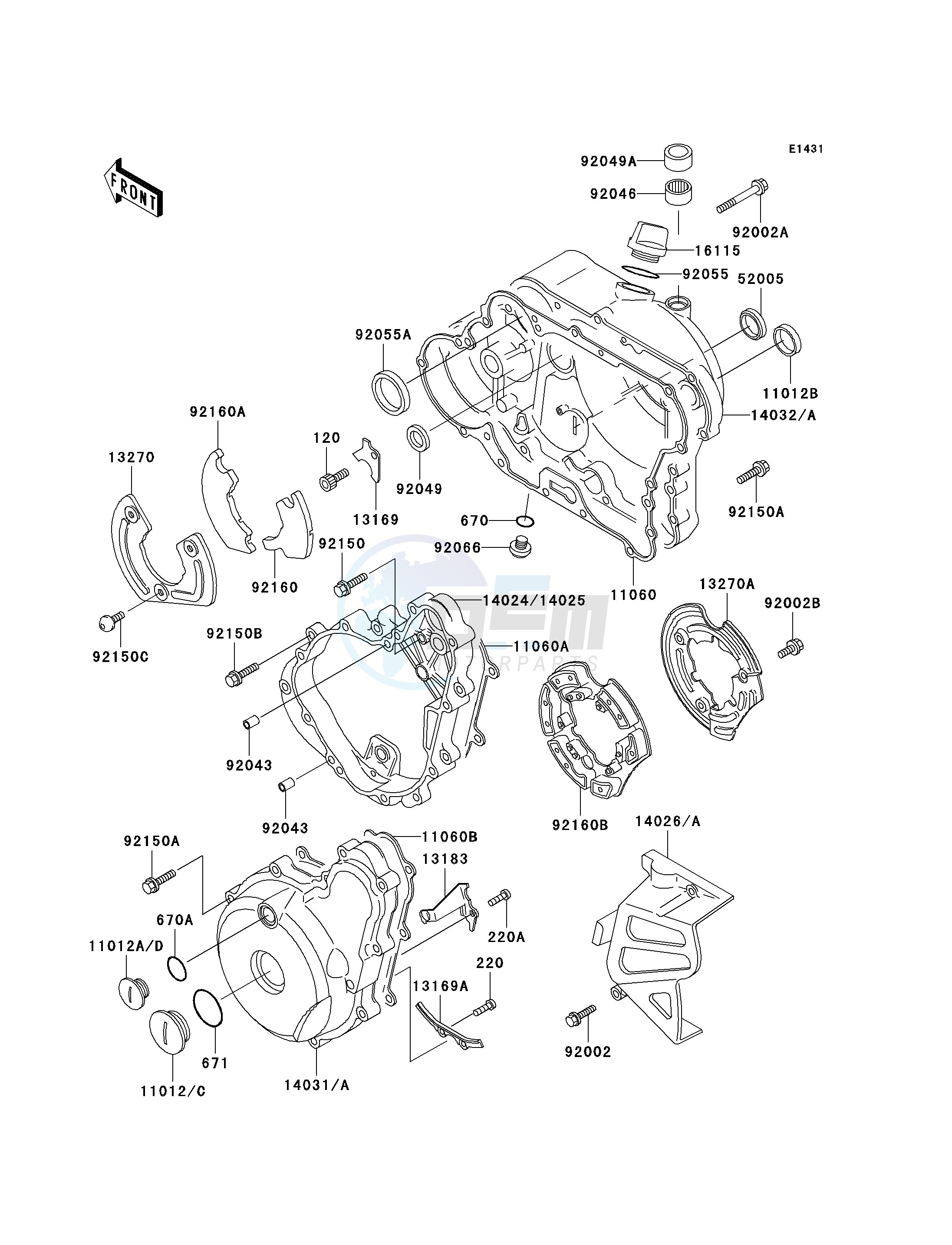 ENGINE COVER-- S- - blueprint