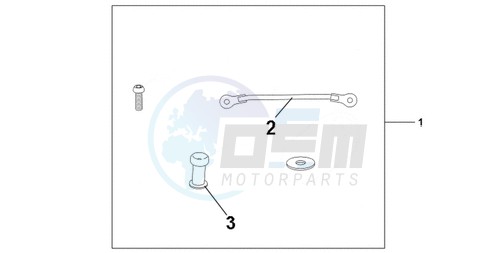 TANK BAG ATT KIT blueprint