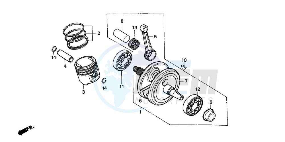 CRANKSHAFT/PISTON image