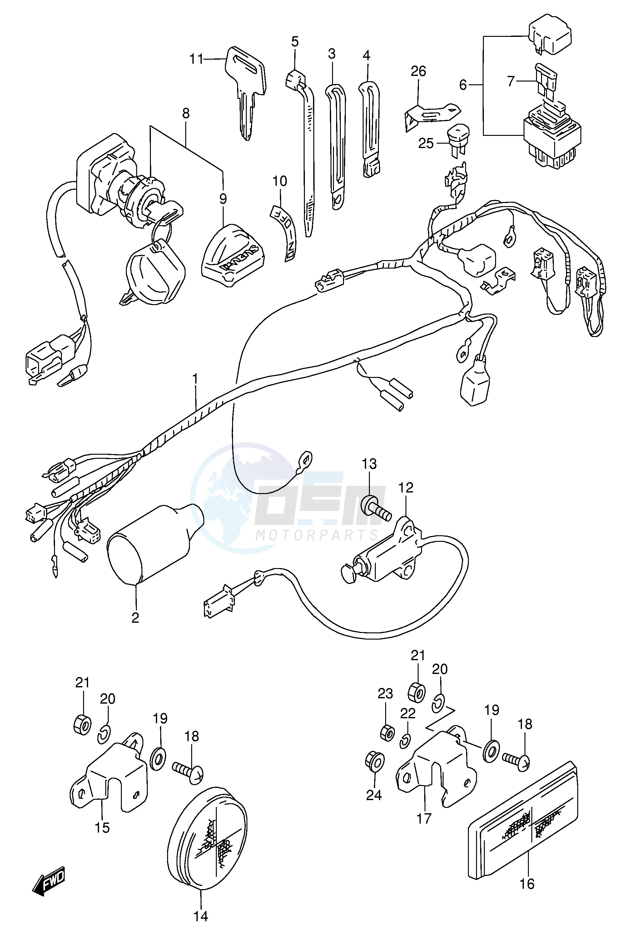 WIRING HARNESS image