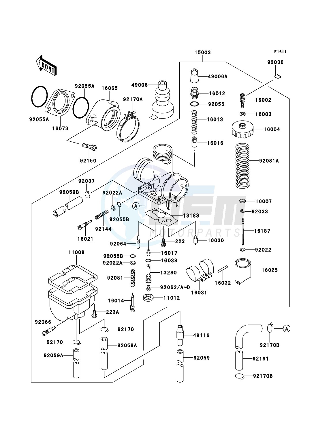 Carburetor blueprint