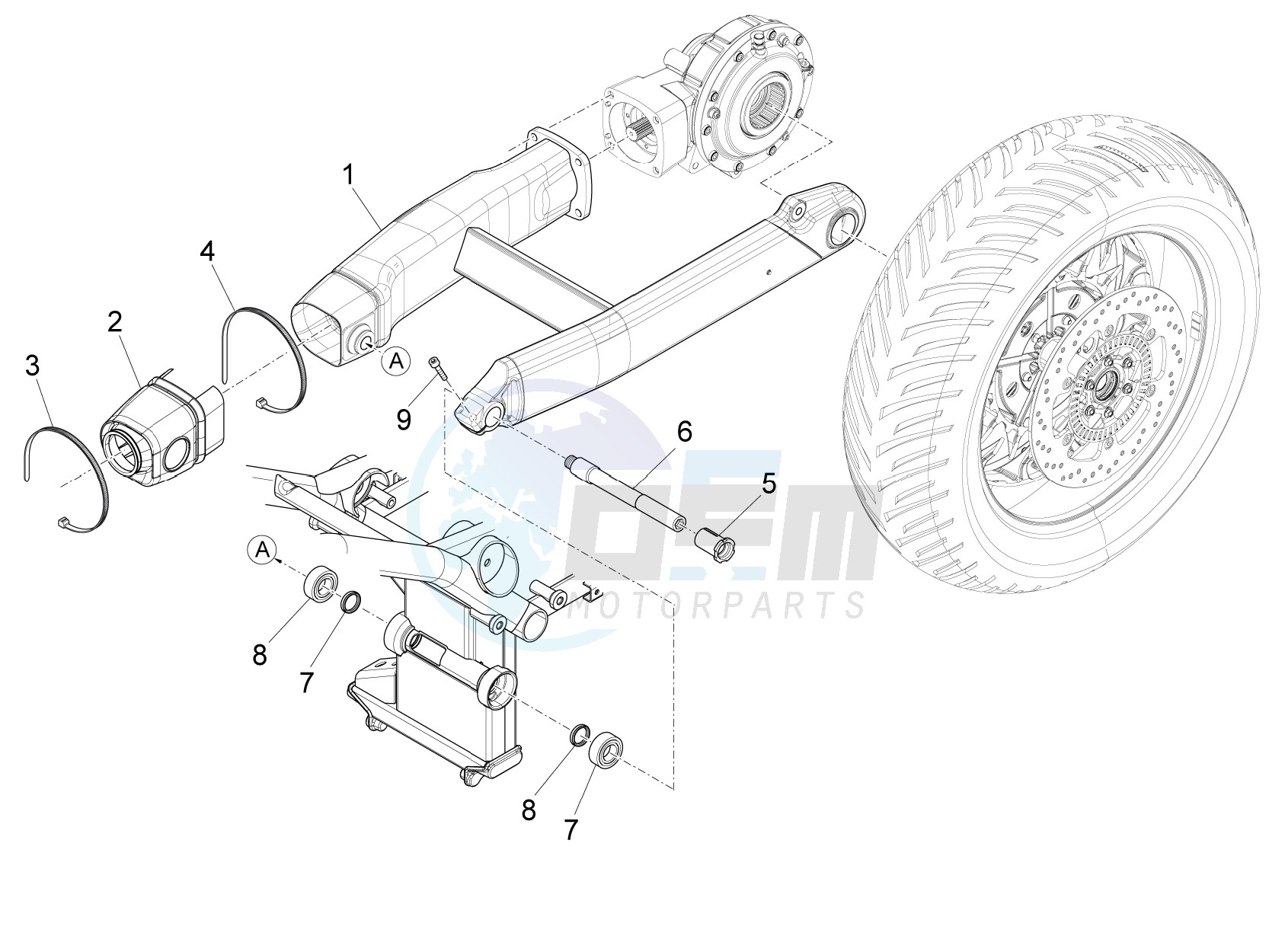 Swing arm image