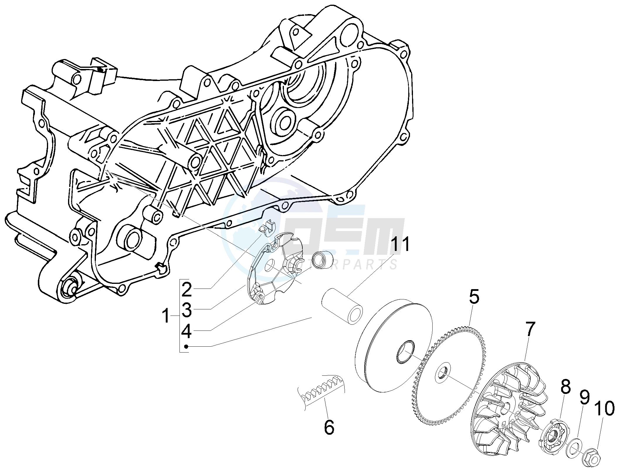 Driving pulley image