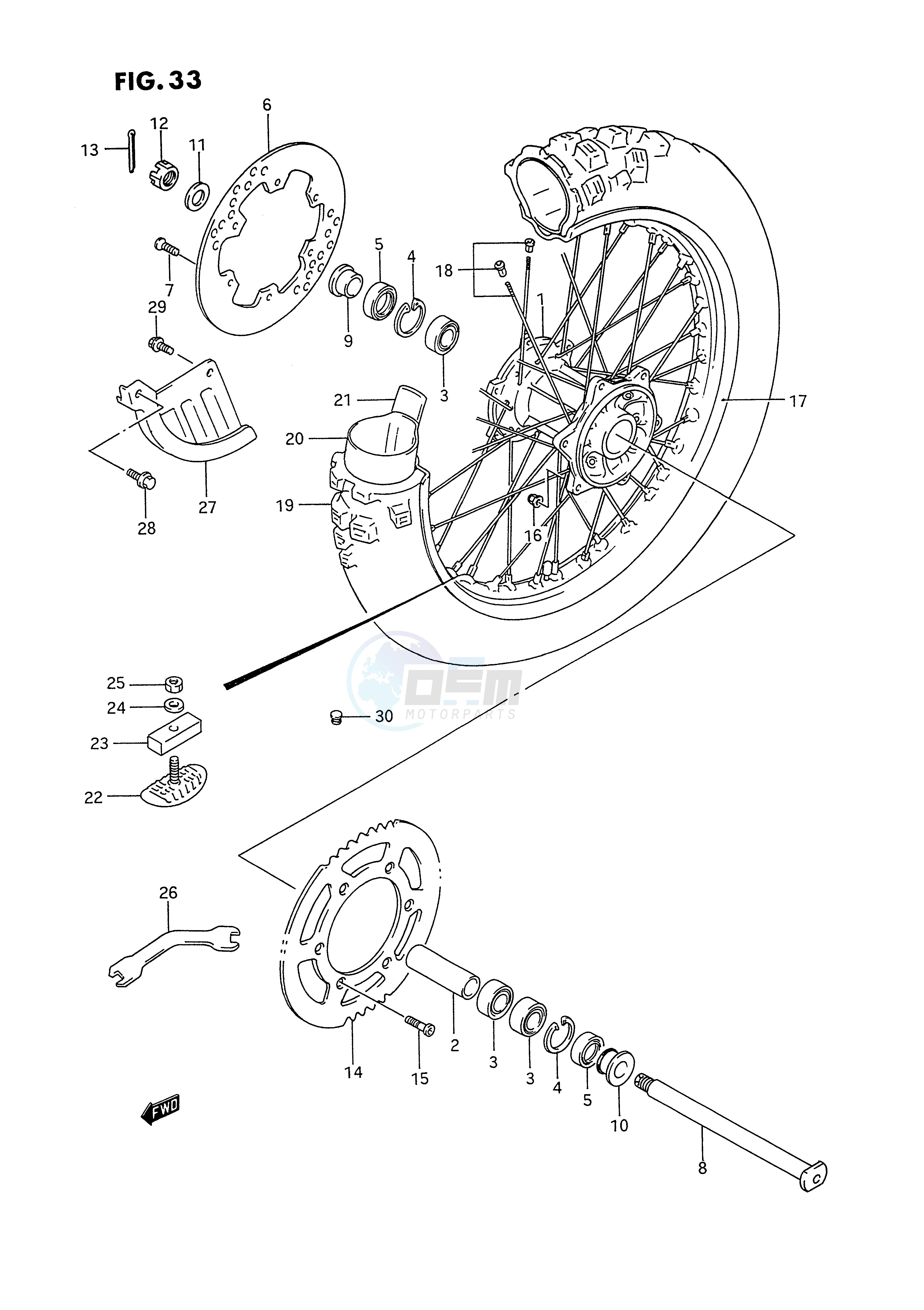 REAR WHEEL image