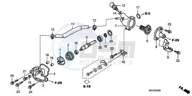 WATER PUMP blueprint