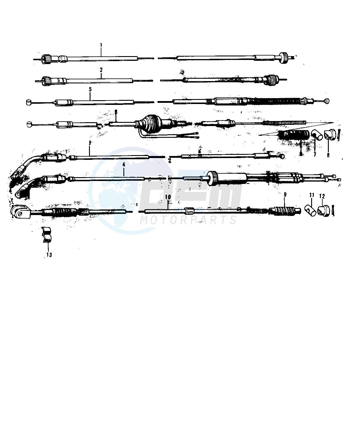 CABLES -- 72-73 F9_F9-A 350- - blueprint