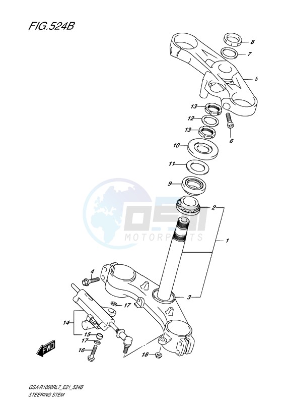STEERING STEM (SPECIAL EDITION) image