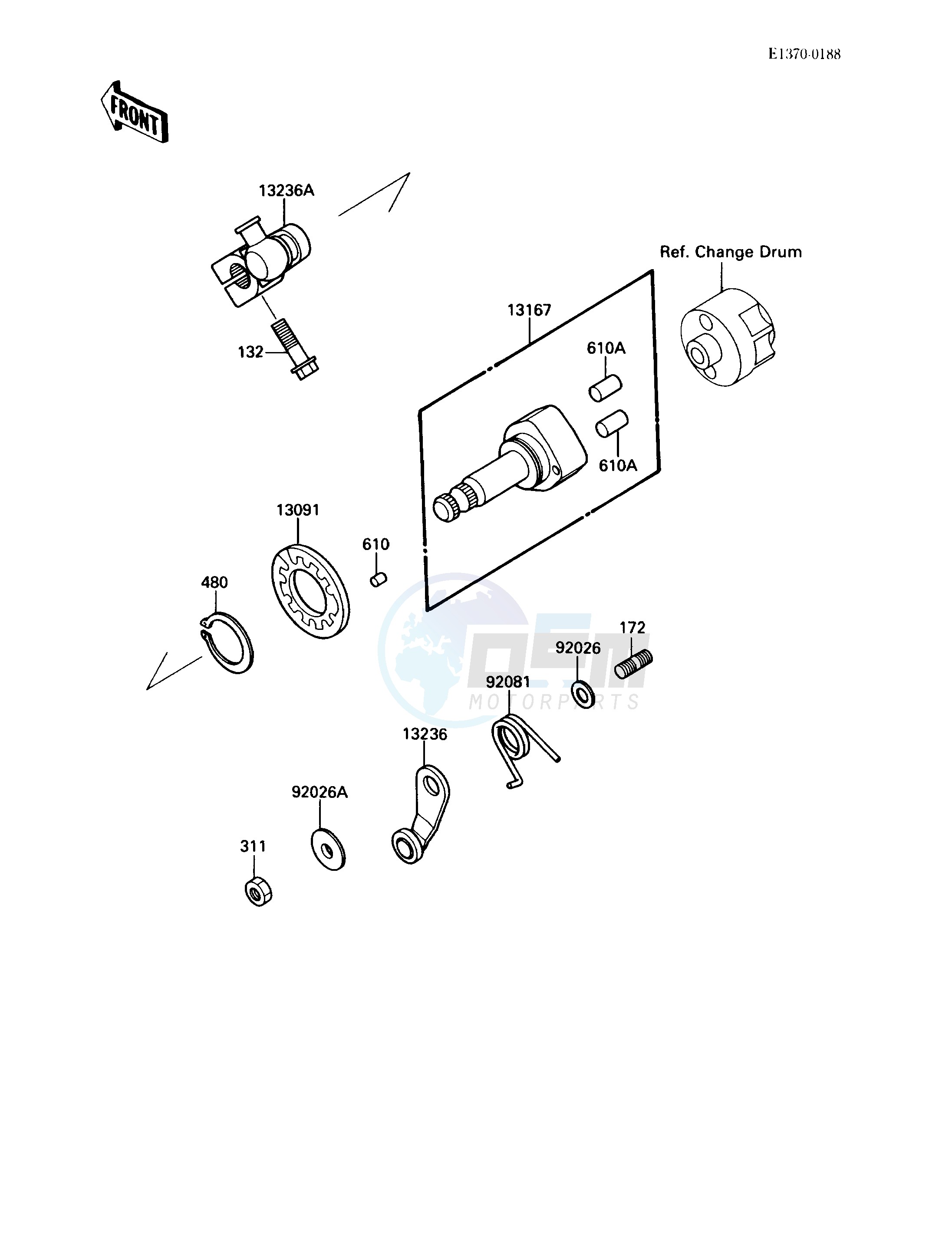 GEAR CHANGE MECHANISM image