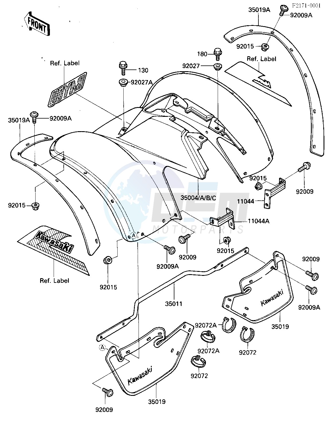 FRONT FENDER image