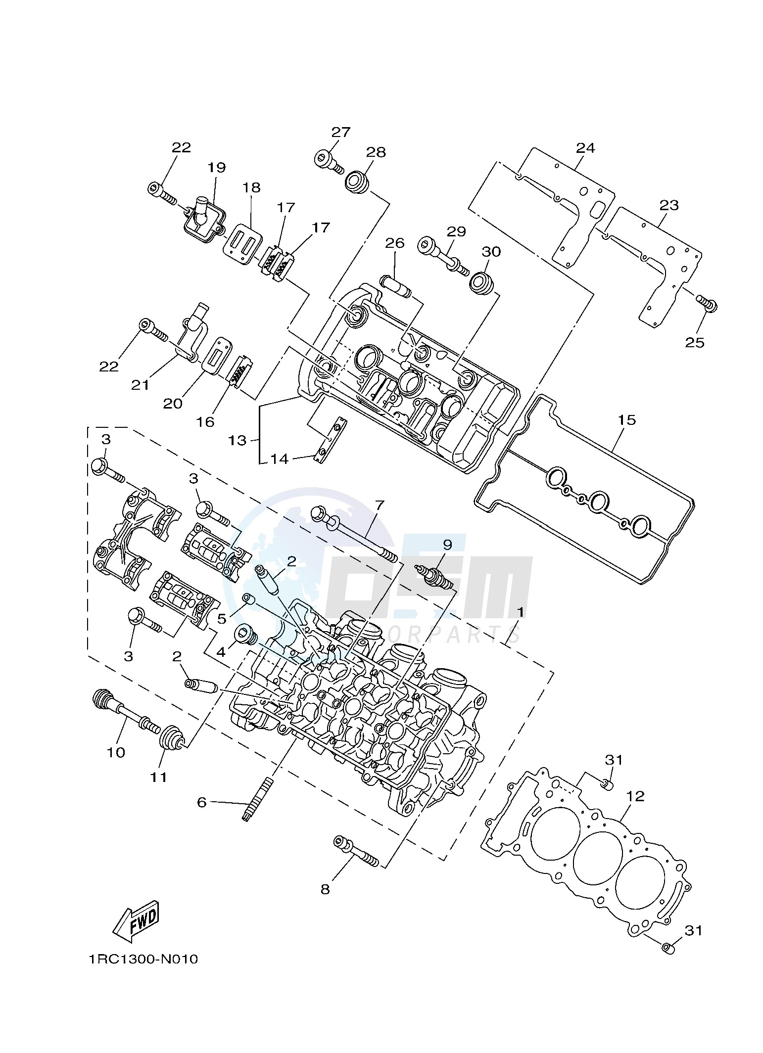 CYLINDER HEAD image