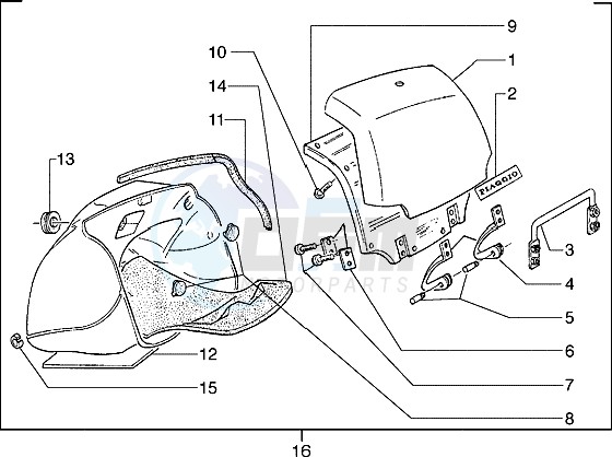 Glove compartment blueprint